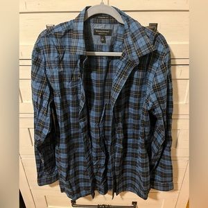 Banana Republic Long Sleeve button down plaid shirt - L